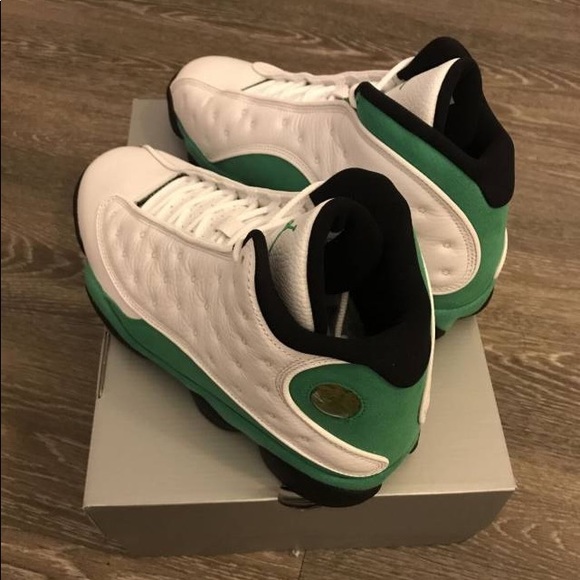 lucky green 13 on feet